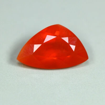 1.45 Cts_Extreme Great Fire_100% Natural Sin Tratar Ópalo de Fuego Naranja Mexicano Foto 1 de 3