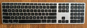 Matias Bluetooth Wireless Aluminum Keyboard FK418BTB - Picture 1 of 3