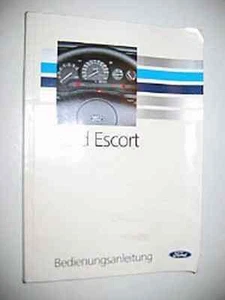 Manual de instrucciones FORD ESCORT manual libro de a bordo 1991 - Imagen 1 de 1