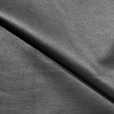 Soft Leather Look Fabric - Metallic Steel Grey - Faux Leather Craft Fabric - Image 1 of 3