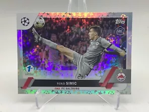 TOPPS UEFA CLUBES COMPETITIONS 2022/23 1a EDICIÓN STARBALL ROKO SIMIC - Imagen 1 de 2