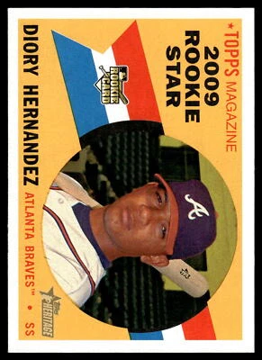 2009 Topps Heritage #562 Diory Hernandez RC Card - Image 1 of 2