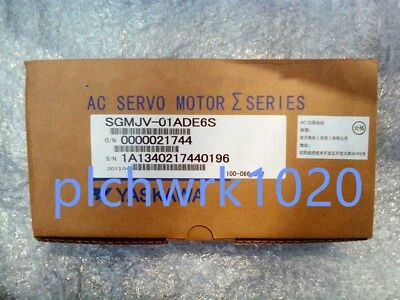 1 PCS NEW IN BOX Yaskawa 100W servo motor SGMJV-01ADE6S - Image 1 of 3