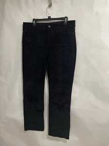 Nydj Womens Black Pants Lift Tuck Technology Streight Size 12 - Picture 1 of 7