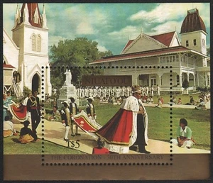 Isla de Niuafo'ou 1997 - Mi-n.o bloque 19 ** - Estampillada sin montar o nunca montada - Rey - Imagen 1 de 1