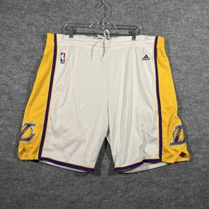 Adidas Shorts weiß LA Lakers XL NBA Authentic Kobe Bryant Basketball Vintage - Bild 1 von 9
