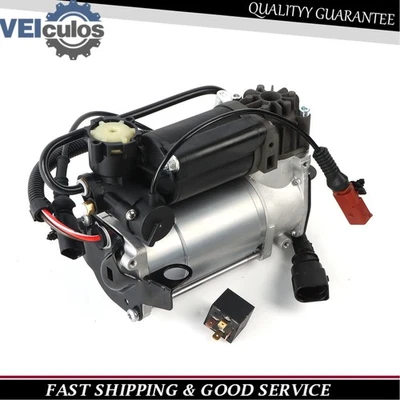 Bomba compressor de suspensão a ar para 2002-2010 Audi A8 S8 Quattro V6 e V8 gasolina - Imagem 1 de 4