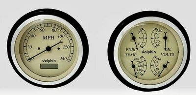 1947 1948 1949 1950 1951 1952 1953 Chevy Truck calibre 5" panel de instrumentos anillos de inserción Foto 1 de 4