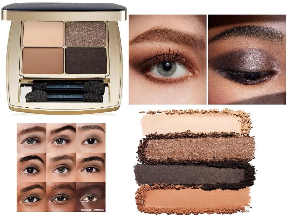 Estee Lauder Pure Color Envy 04 DESERT DUNES Luxe Eye Shadow Quad 0.21 OZ NIB - Image 1 of 1