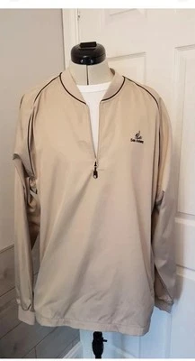 FootJoy Golf Jacket Son Antem Mens 48" Large Full Zip Windbreak Coat 0111  - Image 1 of 4
