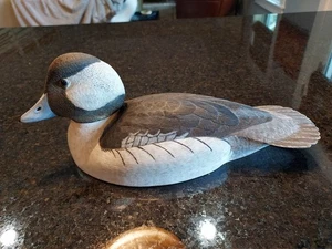 Hand carved Bufflehead Duck Decoy Tolliver Oden Prize winner! - Picture 1 of 8