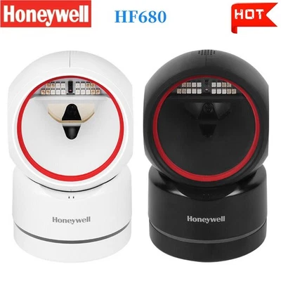 Honeywell HF680 Orbit Hand free Area-Imaging 1D 2D Barcode Scanner w/USB Cable - Image 1 of 4