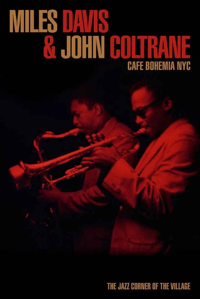 Póster Studio B - Miles Davis & John Coltrane Café Bohemia NYC 24x36" NUEVO N24151 Foto 1 de 1
