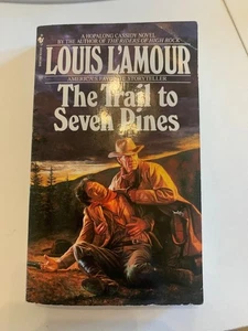 Louis L'Amour – The Trail of Seven Pines (Bantam, 1993) First Paperback Edition - Bild 1 von 3