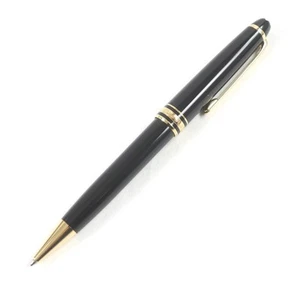 Montblanc Meisterstuck Twist Ballpoint Pen Black Gold Case & Box - Picture 1 of 10