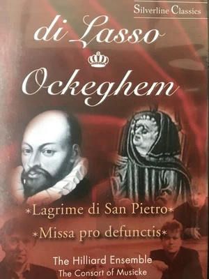 ORLANDO DI LASSO / JOHANNES OCKEGHEM - Hilliard Ensemble DVD AS NEW!  - Image 1 of 2