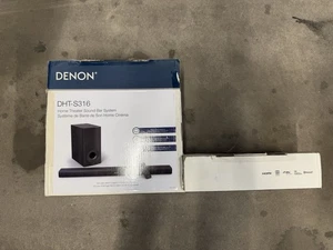 Denon DHT-S316 2.1 Kanäle Soundbar - Schwarz (DHTS316BKE2) - Bild 1 von 1