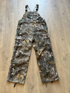 Realtree Men’s Camo Bib Overalls. Size L (36-38) Hunting Outdoors Farming - Picture 1 of 8