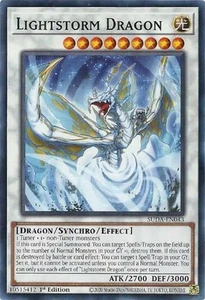 Lightstorm Dragon - SUDA-EN043 - Common - 1st Edition NM Yugioh Supreme Darkness - Picture 1 of 1