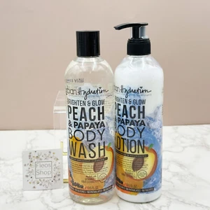 Urban Hydration Peach & Papaya Body Lotion and Body Wash Bundle - 13.5 fl oz - Picture 1 of 4