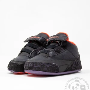 Nike Jordan 3 Retro Black Leopard Dusty Purple Sneaker 574416-005 Kleinkind 3C - Bild 1 von 4