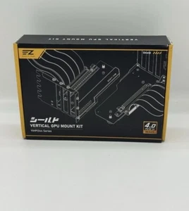 Open Box New EZDIY-FAB PCIe 4.0 Vertical GPU Mount Bracket w/ARGB LED YIHPI344-3 - Bild 1 von 5
