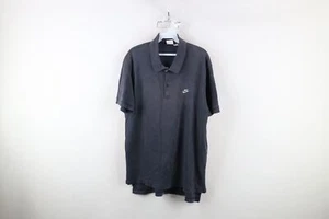 Vintage 90s Nike Mens XL Sun Faded Travis Scott Mini Swoosh Collared Polo Shirt - Picture 1 of 15