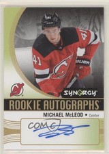 2018-19 Upper Deck Synergy Auto Michael McLeod #A-MC Rookie Auto RC
