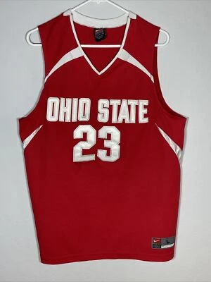 Camiseta de baloncesto Nike LeBron James - talla grande muy limpia Ohio State Foto 1 de 4