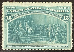 US Stamps-SC# 238 - MNG (Regummed) - CV = $200.00 - Picture 1 of 2