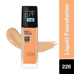 Maybelline New York Fit Me Matte+Poreless Liquid Foundation Clay - 228 Soft Tan