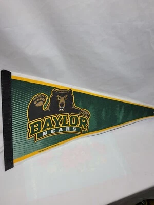  Baylor University Bears Collegiate Pacific Wool NCAA Felt Pennant 30 inch - Image 1 of 4
