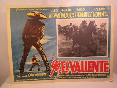 Western Filmplakat Kino Reklame 50er Mexiko Ars Una Peliculas Nacionales 1 - Bild 1 von 4