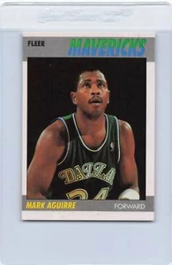 1987/88 Fleer #3 Mark Aguirre Mavericks NM *1019 - Picture 1 of 1