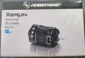 HOBBYWING XERUN SENSORED V10 G3 BRUSHLESS MODIFIED.RACE MOTOR 7.5T - Foto 1 di 3