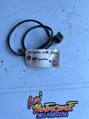 Botón interruptor Kill Stop Off Yamaha 2002 WR250F OEM Foto 1 de 2