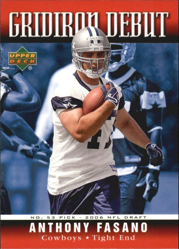 2006 Upper Deck Gridiron Debut Football Card Pick - Image 1 of 1