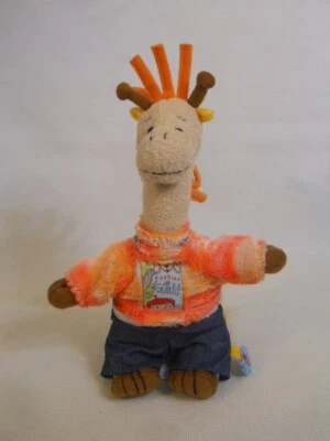 kushies Kritters "GiGi" plush stuffed Giraffe 10" baby toy - Image 1 of 3