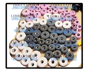 36x Valve Seat Black & Decker Grinding Stones Pink White Grey All Grit Combo - Picture 1 of 4