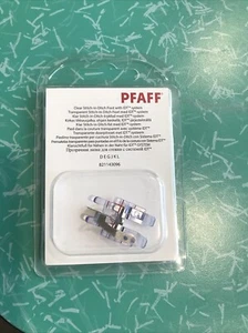 Clear Stitch-in-Ditch Foot with IDT system  - Picture 1 of 1