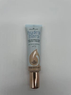 Essence Hydro Hero 24H Hydrating Tinted Cream - 05 Natural Ivory - 30 ml - Bild 1 von 2