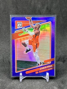 Chris Paul CP3 2021-22 Panini Donruss Optic Purple Prizm Suns COLOR MATCH - Foto 1 di 2