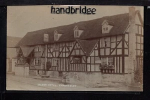 Chaddesley Corbett, Talbot Hotel - cerca de Kidderminster - fotográfica real p/tarjeta - Imagen 1 de 1