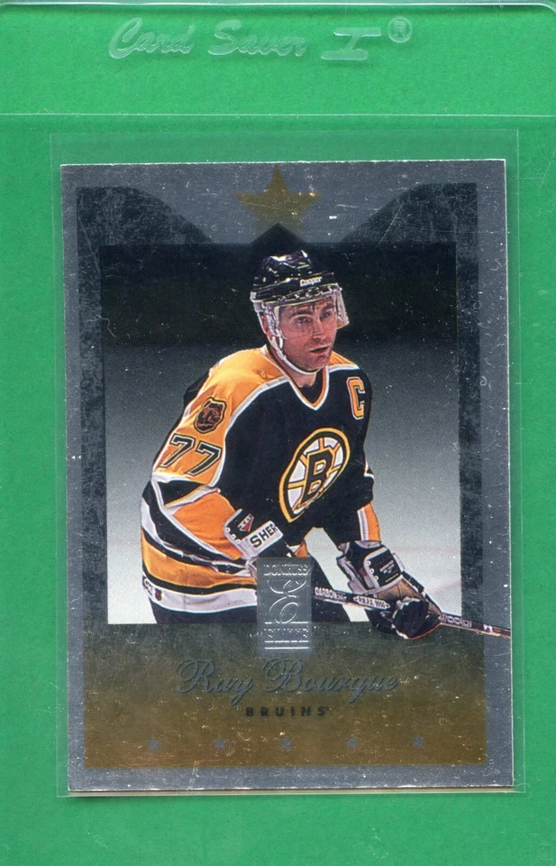 1995 DONRUSS ELITE UNCUT #9 RAY BOURQUE - Image 1 of 1
