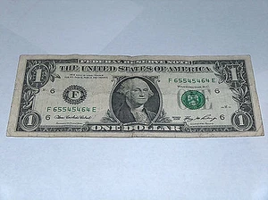 2006 65 64 Ends Repeat 54 Medium Number 4,5,6 65545464 Fancy Serial # - Picture 1 of 2