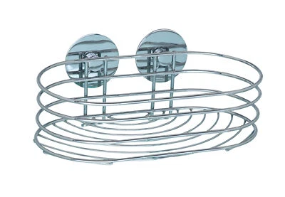 WENKO Dusch Korb Wand Ablage Regal ohne Bohren Bad Dusche Aufbewahrung Duschgel - Bild 1 von 4