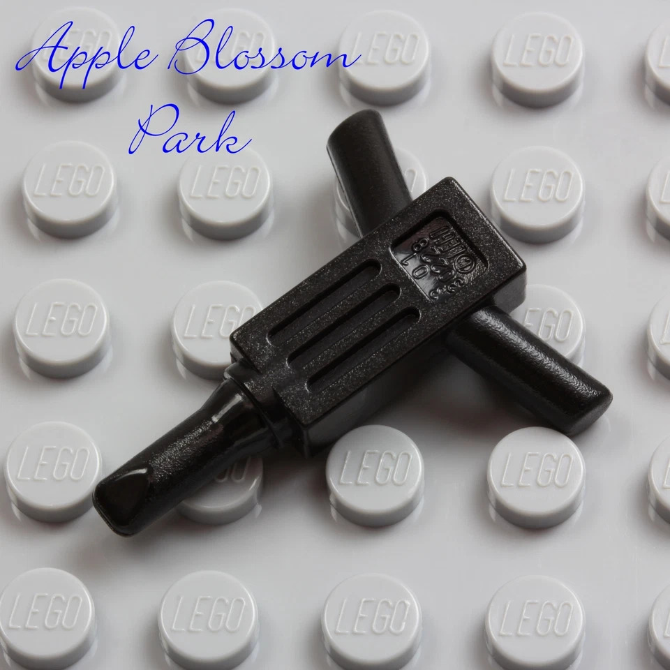 NEW Lego Minifig BLACK JACK HAMMER - City Construction Worker Hammer Drill Tool  - Image 1 of 1