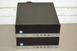 ^ Lot 2x HP ProDesk 600 G3 SFF i5-7500 @ 3.4GHz 8GB Ram No HD No OS No DVD - Picture 1 of 6