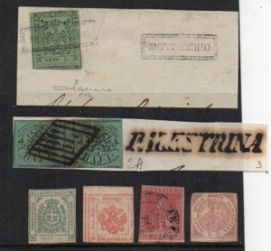 1850´s ITALY OLD STATES STAMPS LOT $14500.00 ALL SIGNED STAMPS, NAPOLI, MODENA - Picture 1 of 2