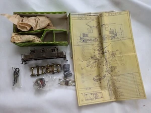 Ken Kidder 2056R Latón Chicago South Shore South Bend 85 Ton Steeple Cab Caja NUEVO - Imagen 1 de 11